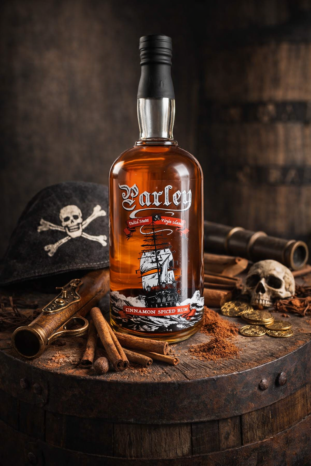 Parley Cinnamon Rum bottle